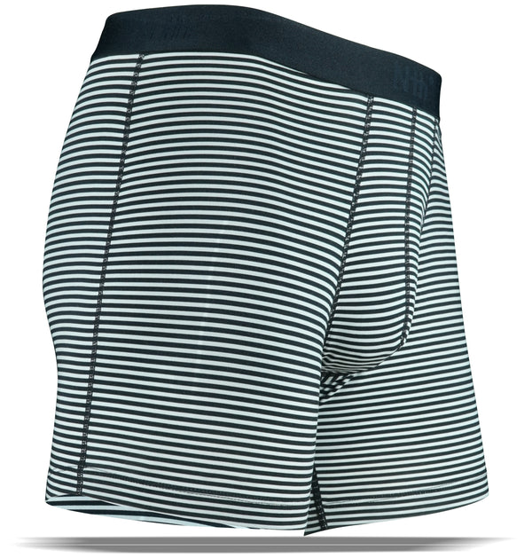 Black Stripe Micro Modal Boxer Brief
