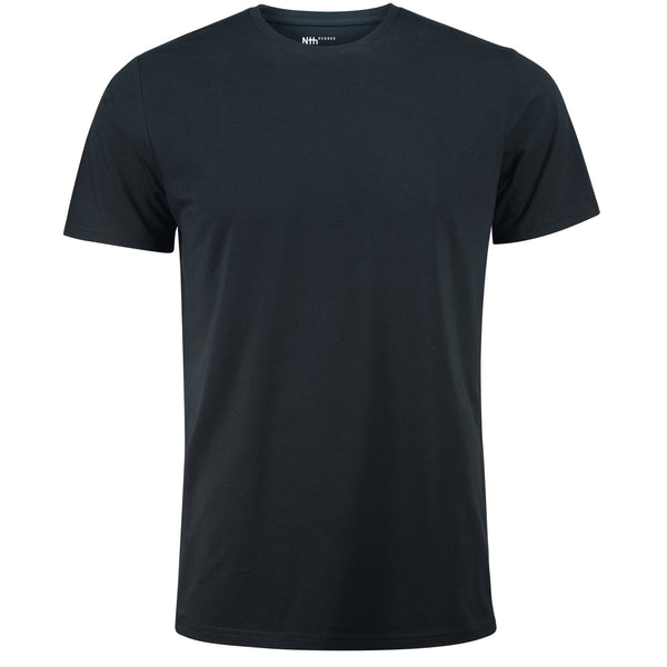 Black Pima Cotton Short Sleeve Crew Under Tee