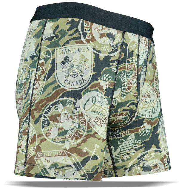 Stickers Camo Micro Modal Boxer Brief