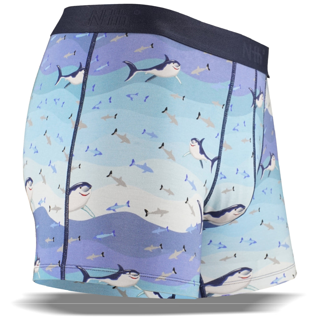 Shark Micro Modal Boxer Brief – Nth Degree Underwear Canada